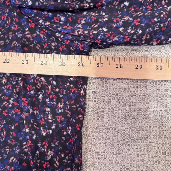 Lane Bryant Long Sleeve Crew Neck Top Blouse Elastic Sleeve Plus Size 20 - Picture 11 of 11